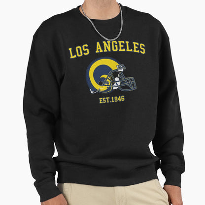 La Rams Sweatshirt - Aesthetic Graphic for Adults - T-Shirt, Sweatshirt, Hoodie