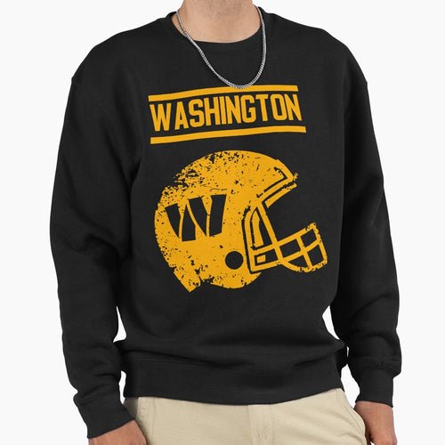Washington Commanders Helmet Sweatshirt - Streetwear Style for Adults - T-Shirt, Sweatshirt, Hoodie