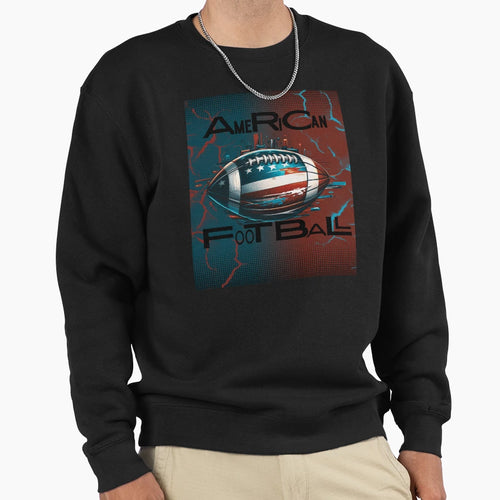 American Football Sweatshirt - Custom Art Print Men Women - T-Shirt, Sweatshirt, Hoodie