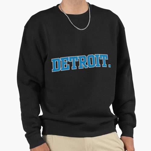 Detroit Bold Pride Sweatshirt - Custom Art Print for Adults - T-Shirt, Sweatshirt, Hoodie