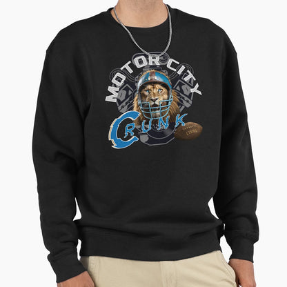 Crunk Detroit Lions Sweatshirt - Streetwear Style Unisex - T-Shirt, Sweatshirt, Hoodie