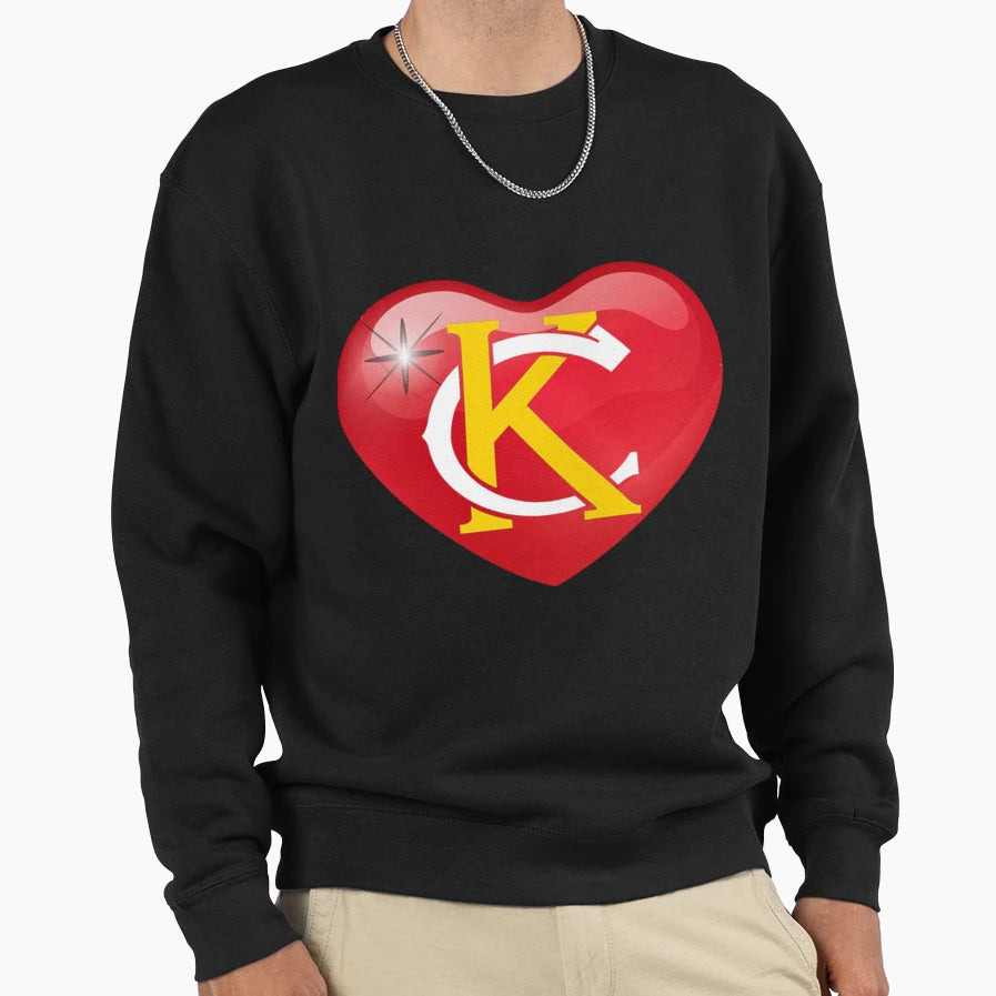I Love Kansas Cit Sweatshirt - Aesthetic Graphic for Adults - T-Shirt, Sweatshirt, Hoodie