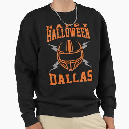 Halloween Dallas American Football T-Shirt - Aesthetic Graphic for Adults - T-Shirt, Sweatshirt, Hoodie