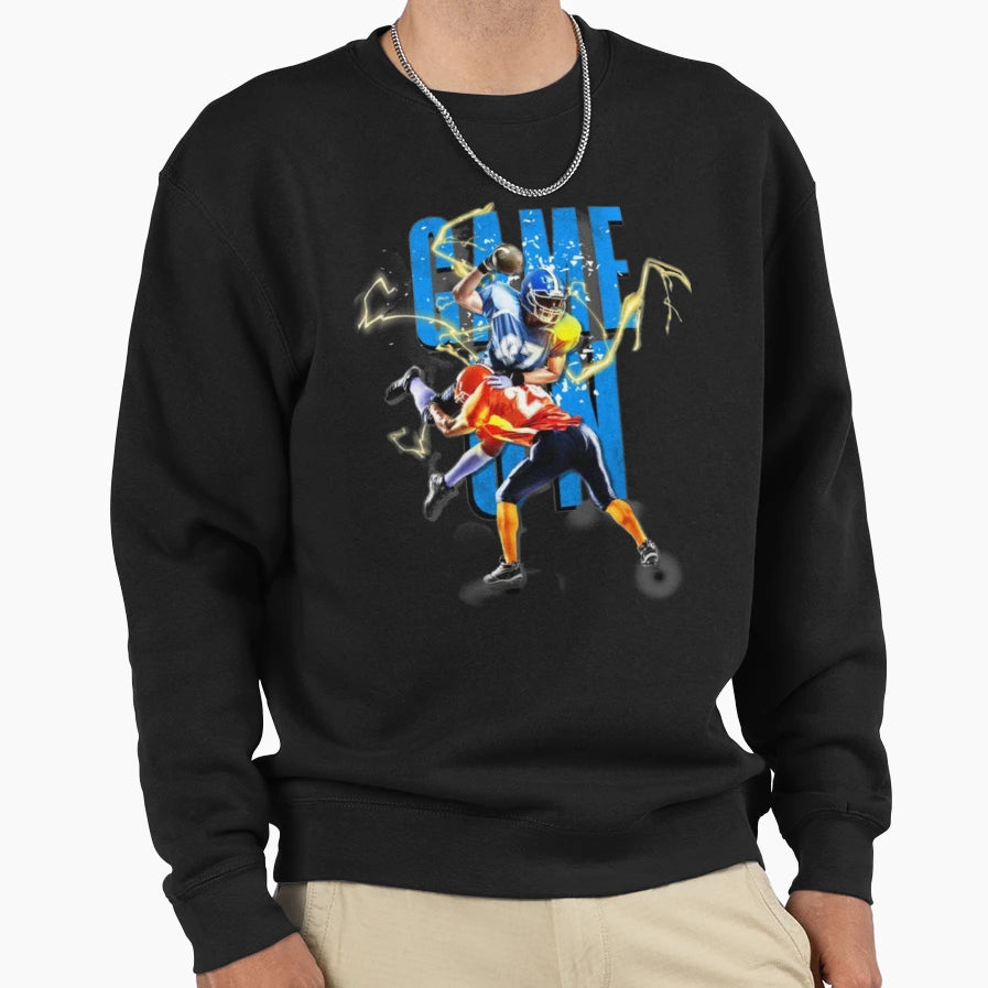 Game Football Fans Sweatshirt - Custom Art Print for Adults - T-Shirt, Sweatshirt, Hoodie