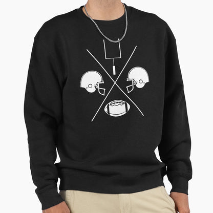 Football Love Sweatshirt - Unique Graphic Men Women - T-Shirt, Sweatshirt, Hoodie