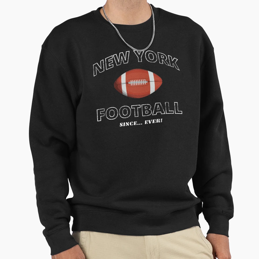 New York Football Laptop Sweatshirt - Aesthetic Graphic Unisex - T-Shirt, Sweatshirt, Hoodie