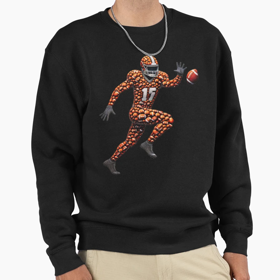 Touchdown Titan Football Sweatshirt - Fun Novelty Design Unisex - T-Shirt, Sweatshirt, Hoodie