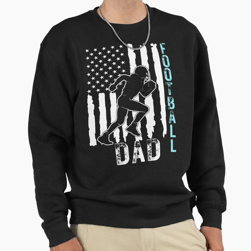 Football Dad Gifts Sweatshirt - Casual Everyday Wear Unisex - T-Shirt, Sweatshirt, Hoodie