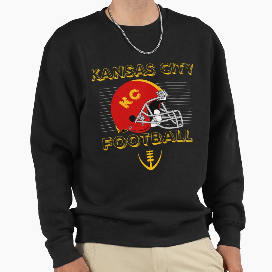 Art Kansas City Chiefs Sweatshirt - Fun Novelty Design Unisex - T-Shirt, Sweatshirt, Hoodie