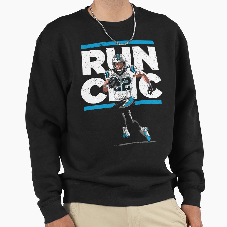 Run Cmc Carolina American Football Sweatshirt - Aesthetic Graphic Unisex - T-Shirt, Sweatshirt, Hoodie