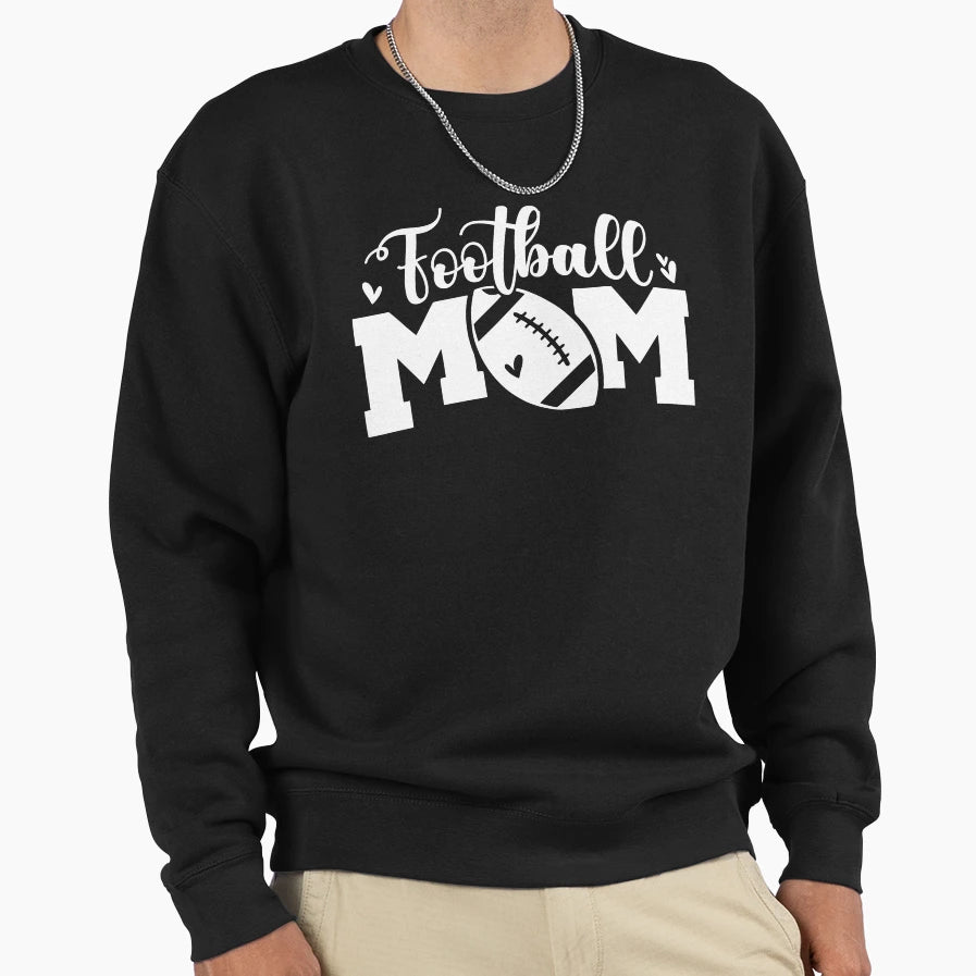 Funny Womens Game Day Football Mom Sweatshirt - Streetwear Style Men Women - T-Shirt, Sweatshirt, Hoodie