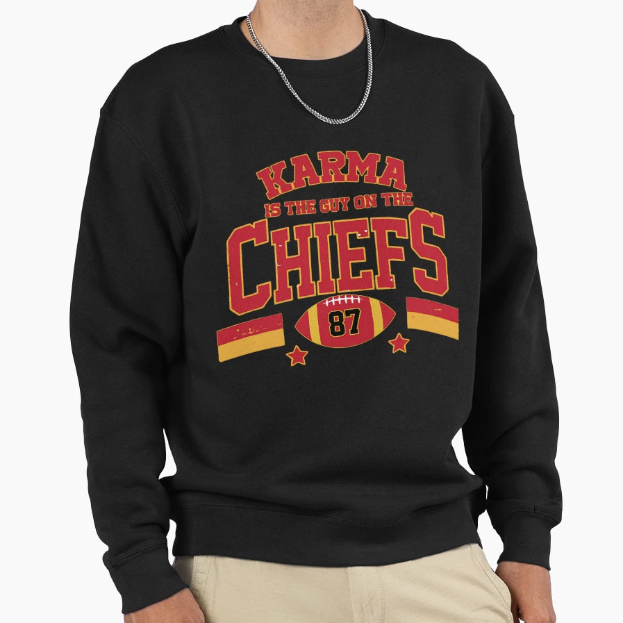 Art Kansas City Chiefs Sweatshirt - Fun Novelty Design for Adults - T-Shirt, Sweatshirt, Hoodie