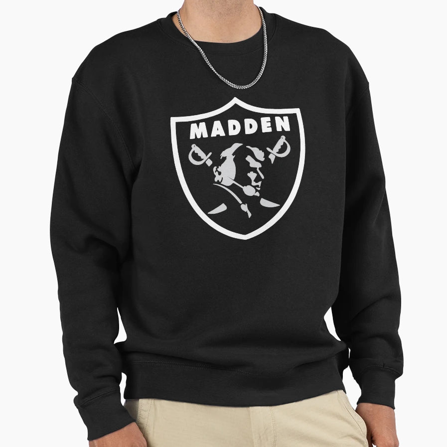 Black Rai Ders Mad Den Sweatshirt - Custom Art Print Men Women - T-Shirt, Sweatshirt, Hoodie