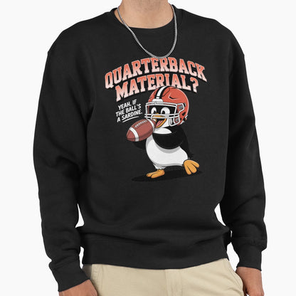 Rugby Penguin Love Penguins Enjoy Sweatshirt - Graphic Print Men Women - T-Shirt, Sweatshirt, Hoodie