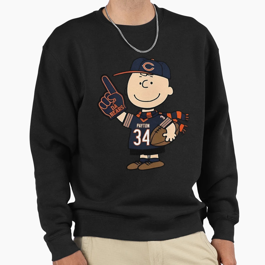 Snoopy Chicago Bears Charlie Brown Sweatshirt - Trendy Graphic Unisex - T-Shirt, Sweatshirt, Hoodie