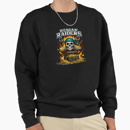 Reagan High School Raiders Sweatshirt - Fun Novelty Design for Adults - T-Shirt, Sweatshirt, Hoodie