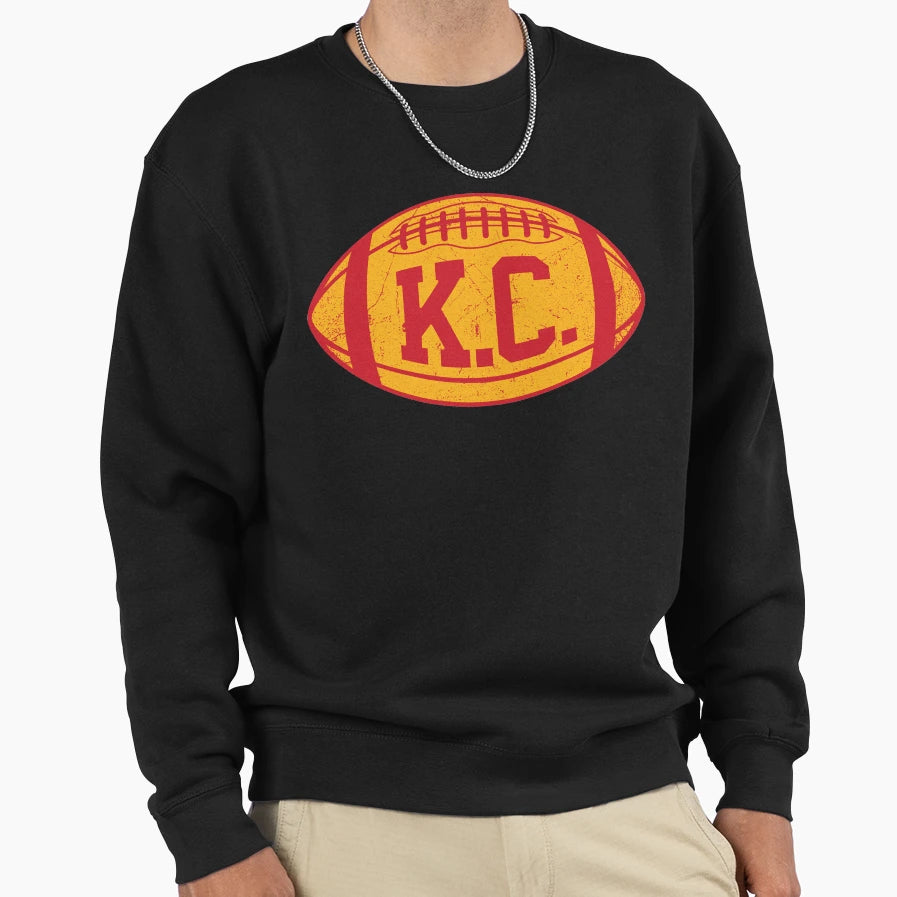 Kc Red Fans Sweatshirt - Graphic Print Unisex - T-Shirt, Sweatshirt, Hoodie