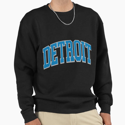 Detroit Football Sport City Pride Sweatshirt - Graphic Print for Adults - T-Shirt, Sweatshirt, Hoodie
