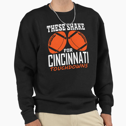 Funny Cincinnati Football Fan Sweatshirt - Streetwear Style for Adults - T-Shirt, Sweatshirt, Hoodie