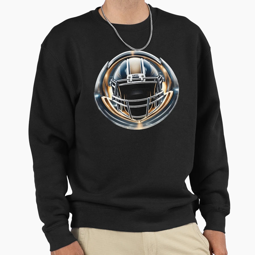 Football Digital Artwork Sweatshirt - Casual Everyday Wear for Adults - T-Shirt, Sweatshirt, Hoodie