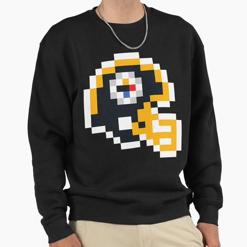 Pittsburgh Steelers 8 Bit Football Sweatshirt - Streetwear Style Unisex - T-Shirt, Sweatshirt, Hoodie