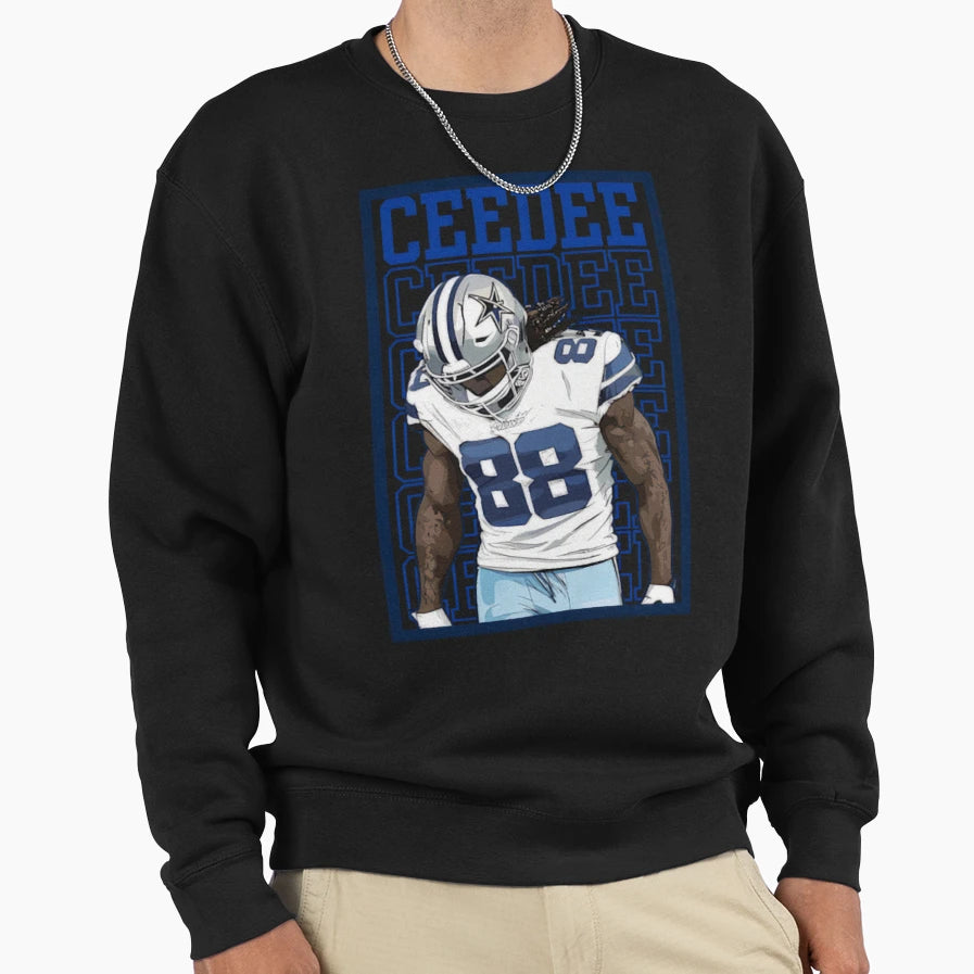 Art Dallas Cowboys Sweatshirt - Custom Art Print Men Women - T-Shirt, Sweatshirt, Hoodie