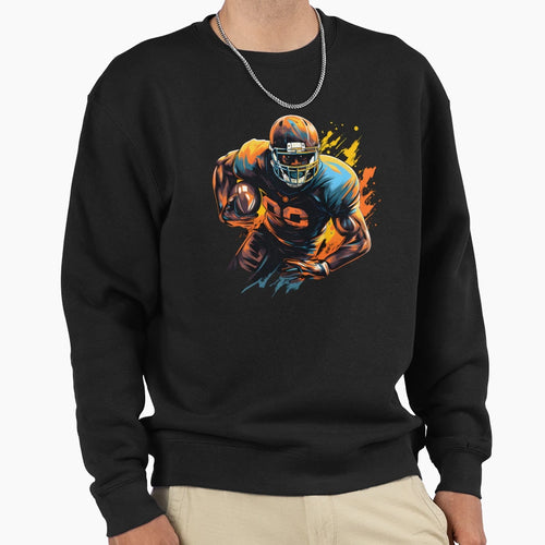 American Football Color Painting T-Shirt - Aesthetic Graphic Unisex - T-Shirt, Sweatshirt, Hoodie