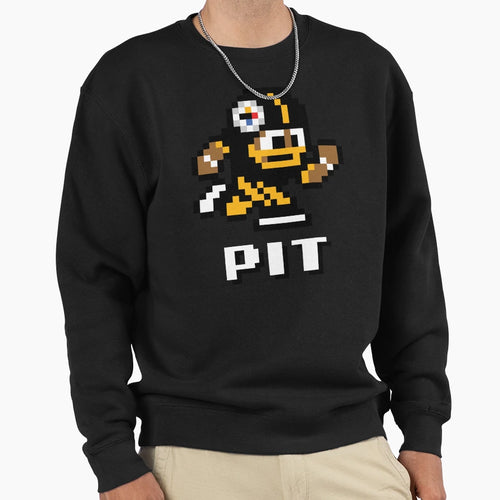 Pittsburgh Steelers Tecmo Super Sweatshirt - Aesthetic Graphic for Adults - T-Shirt, Sweatshirt, Hoodie