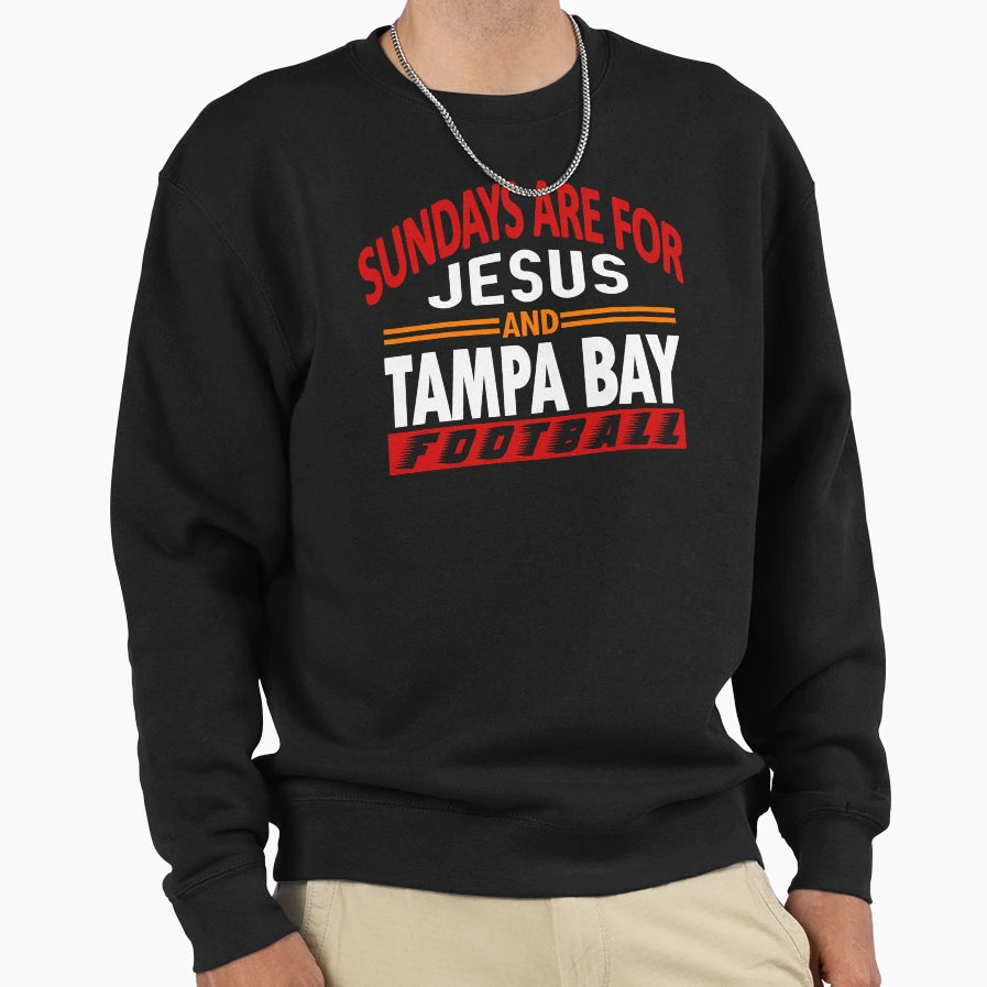 Tampa Bay Pro Football Sundays Are Sweatshirt - Minimalist Print Men Women - T-Shirt, Sweatshirt, Hoodie