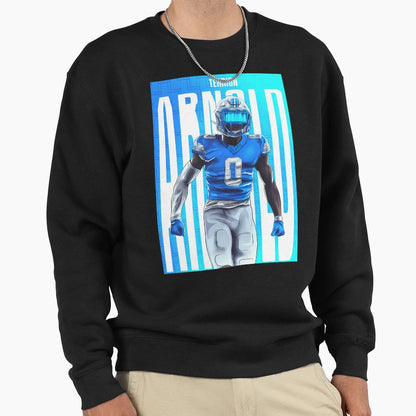 Terrion Arnold Detroit Lions Sweatshirt - Trendy Graphic Men Women - T-Shirt, Sweatshirt, Hoodie
