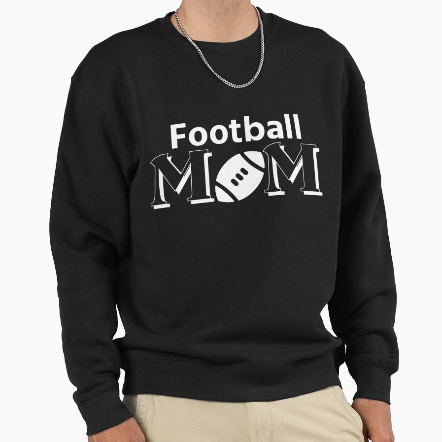 Football Mom 1 Sweatshirt - Custom Art Print for Adults - T-Shirt, Sweatshirt, Hoodie
