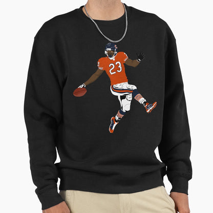 Devin Hester High Step Drawing Sweatshirt - Trendy Graphic Unisex - T-Shirt, Sweatshirt, Hoodie