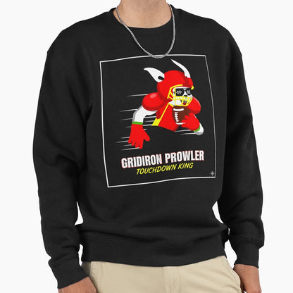 Gridiron Prowler Funny Football Sweatshirt - Streetwear Style Unisex - T-Shirt, Sweatshirt, Hoodie
