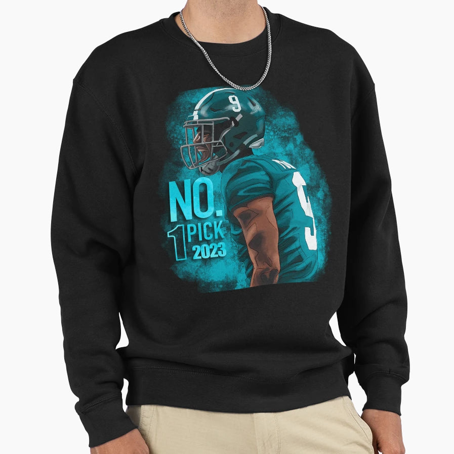 Bryce Young Draft Pick Sweatshirt - Trendy Graphic for Adults - T-Shirt, Sweatshirt, Hoodie