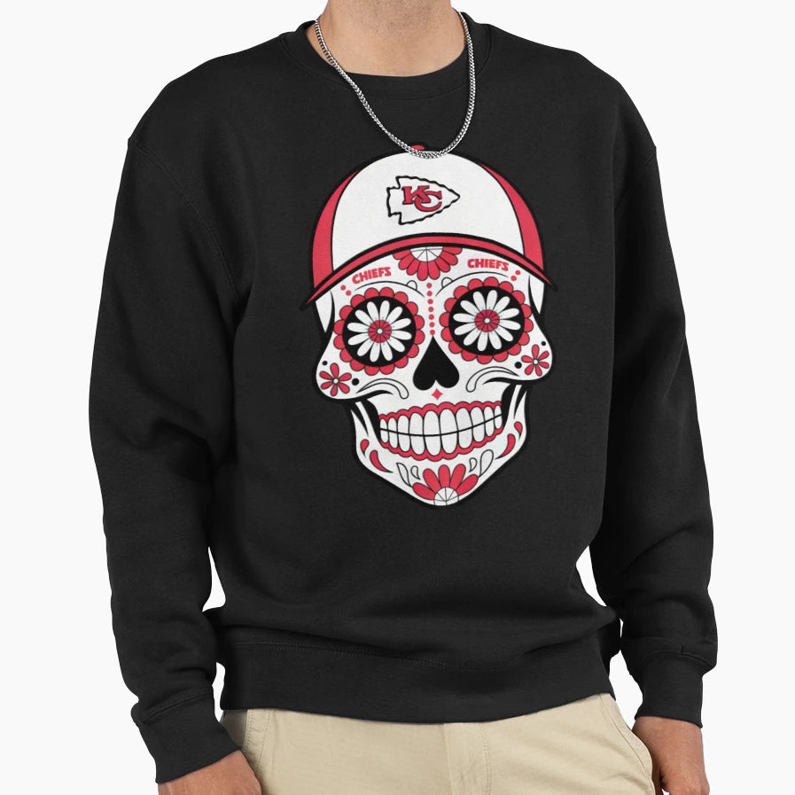 Art Kansas City Chiefs Sweatshirt - Casual Everyday Wear for Adults - T-Shirt, Sweatshirt, Hoodie
