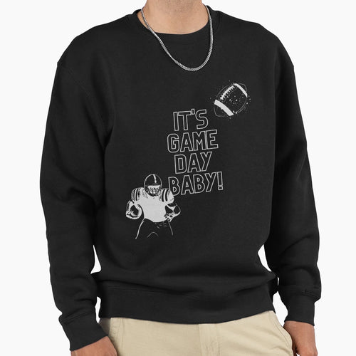 Its Game Day Football Sweatshirt - Aesthetic Graphic Unisex - T-Shirt, Sweatshirt, Hoodie