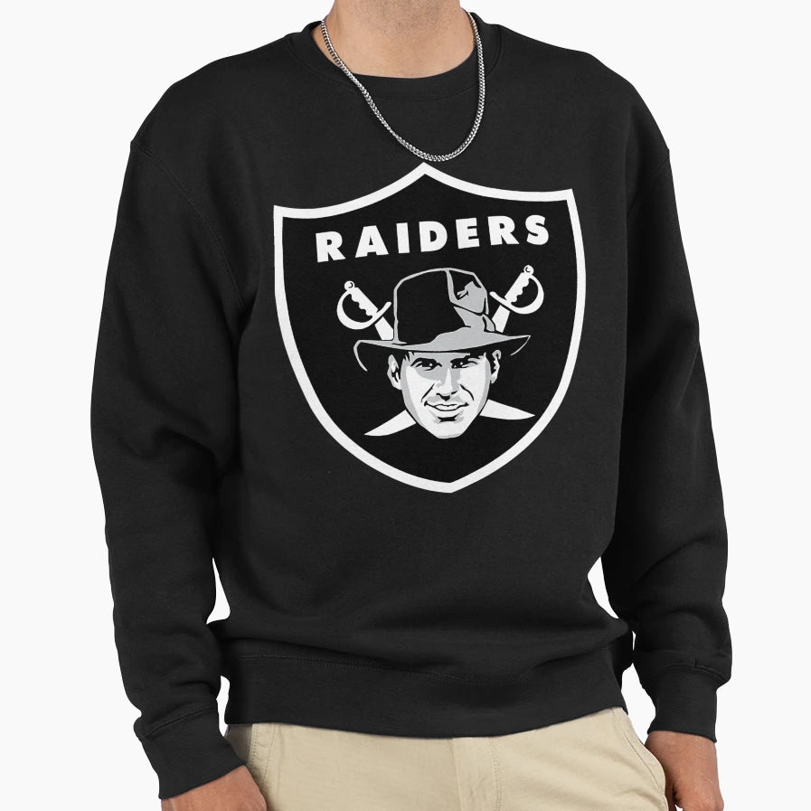 Raiders Black Symbol 1919 Sweatshirt - Minimalist Print Unisex - T-Shirt, Sweatshirt, Hoodie