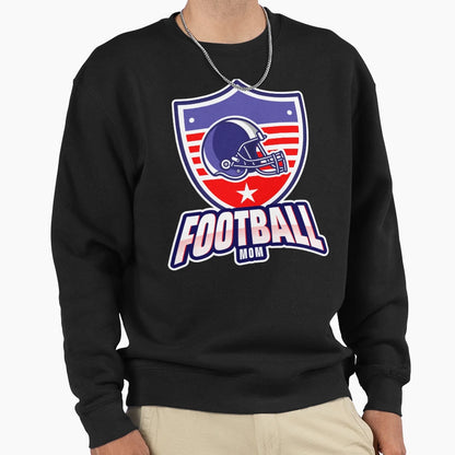 American Football Mom Soccer Sweatshirt - Aesthetic Graphic for Adults - T-Shirt, Sweatshirt, Hoodie