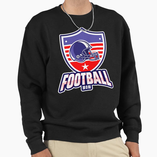 American Football Mom Soccer Sweatshirt - Aesthetic Graphic for Adults - T-Shirt, Sweatshirt, Hoodie