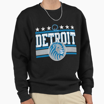 Detroit Football Lions Pride Sweatshirt - Streetwear Style Men Women - T-Shirt, Sweatshirt, Hoodie
