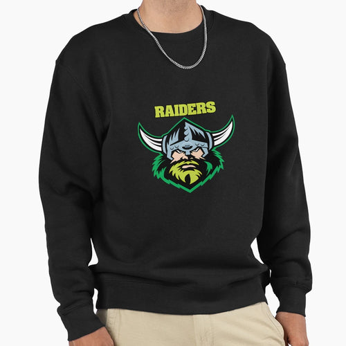 10 Raiders Canberra Sweatshirt - Fun Novelty Design Men Women - T-Shirt, Sweatshirt, Hoodie