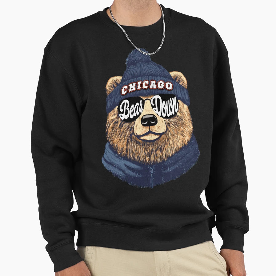 Chicago Football Mom Sweatshirt - Streetwear Style Men Women - T-Shirt, Sweatshirt, Hoodie