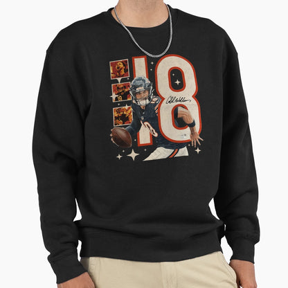 CW Chicago Football Sweatshirt - Trendy Graphic Unisex - T-Shirt, Sweatshirt, Hoodie