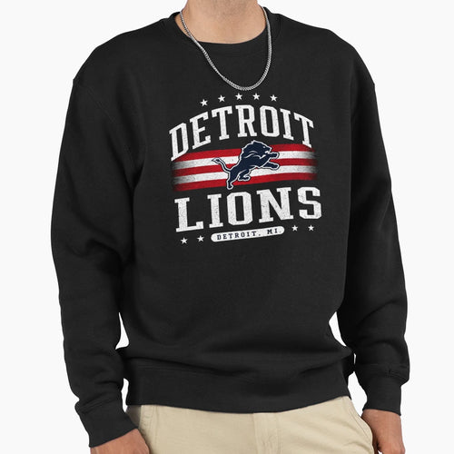 Detroit Lions 4Th July 2026 Sweatshirt - Streetwear Style Unisex - T-Shirt, Sweatshirt, Hoodie