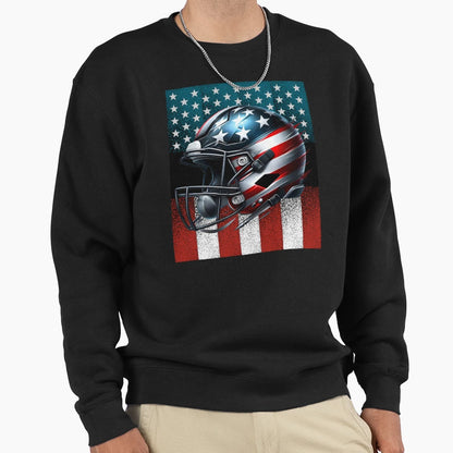 American Football Sweatshirt - Minimalist Print for Adults - T-Shirt, Sweatshirt, Hoodie