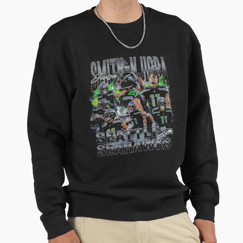 Jaxon Smith Njigba Bootleg Sweatshirt - Casual Everyday Wear for Adults - T-Shirt, Sweatshirt, Hoodie