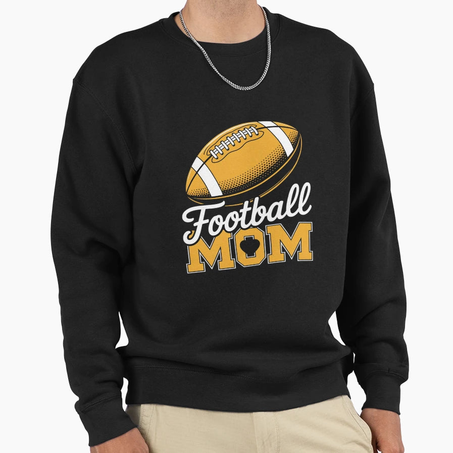 Game Day Black And Yellow Sweatshirt - Casual Everyday Wear for Adults - T-Shirt, Sweatshirt, Hoodie