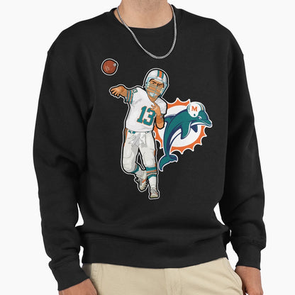 Marino Dan Sweatshirt - Custom Art Print Men Women - T-Shirt, Sweatshirt, Hoodie