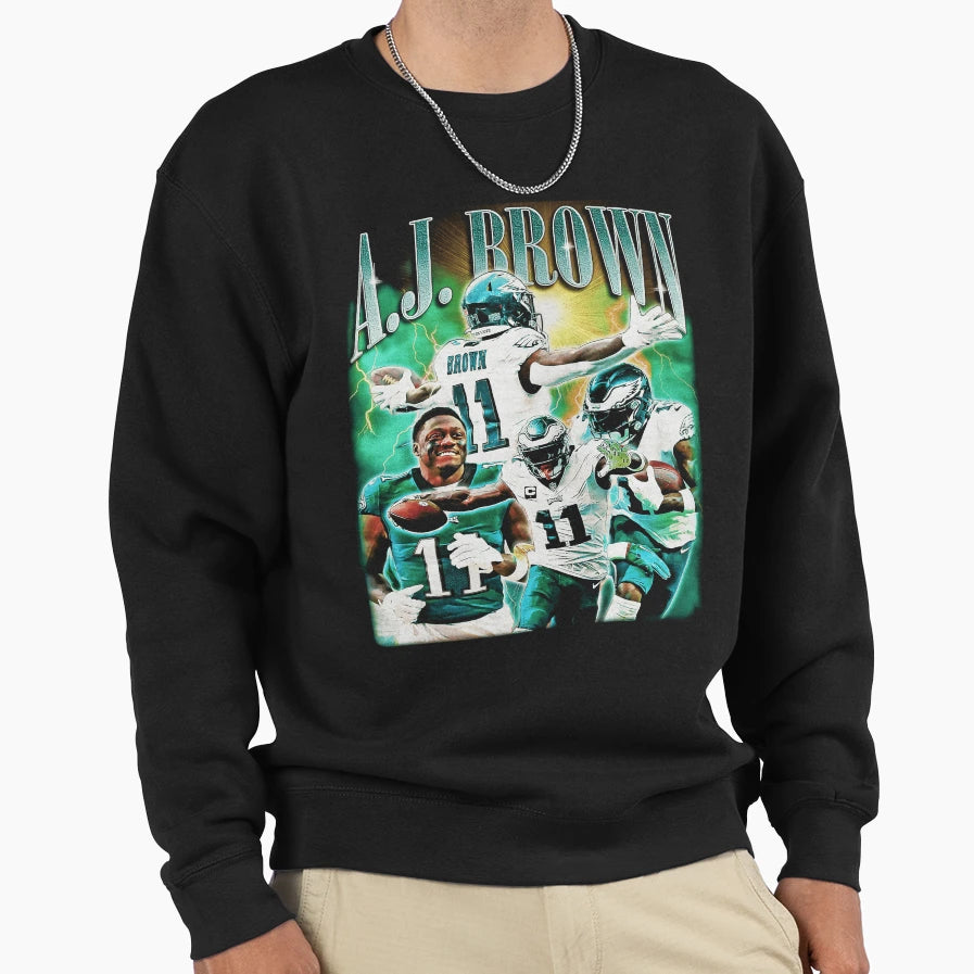J Brown Fly Power Sweatshirt - Fun Novelty Design Unisex - T-Shirt, Sweatshirt, Hoodie