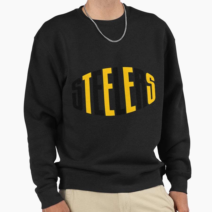 Steelers Sweatshirt - Casual Everyday Wear for Adults - T-Shirt, Sweatshirt, Hoodie
